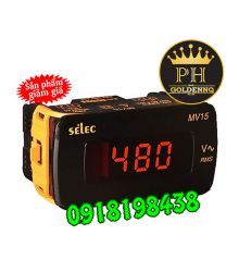 Đồng hồ đo điện áp Selec MV15-DC-200V