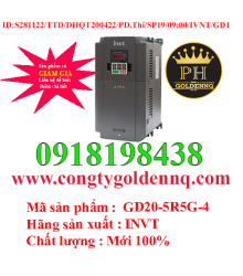 Biến tần INVT GD20-5R5G-4     -SP19 N281122 09:00