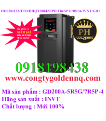 Biến tần INVT GD200A-5R5G/7R5P-4     -SP11 N281122 08:34 