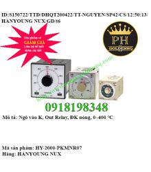 Bộ điều khiển nhiệt độ Analog HY-2000-PKMNR07
