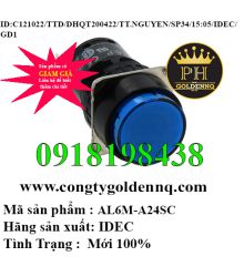 Nút Nhấn Tự Giữ IDEC AL6M-A24SC, 16mm 111022-15.05