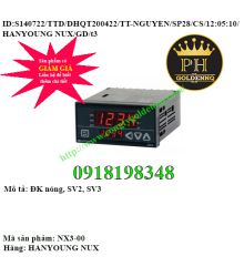 Bộ điều khiển nhiệt độ hiển thị số NX3-00