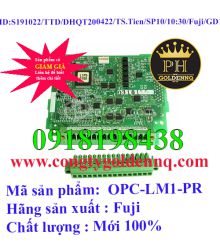 Card PG Cho Motor Đồng Bộ Fuji Electric – OPC-LM1-PR-sp10