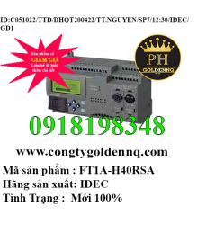 PLC IDEC FT1A-H40RSA 051022-12.30