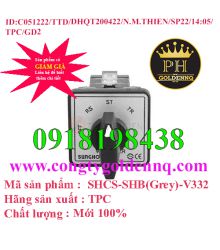 Chuyển mạchV 3P3W2PT 4vtrí SHCS-SHB(Grey)-V332    sp22 -n051222-1405