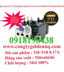 Relay nhiệt Mitsubishi TH-T18 0.17A-sp46