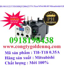Relay nhiệt Mitsubishi TH-T18 0.35A-sp44
