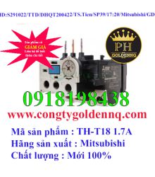 Relay nhiệt Mitsubishi TH-T18 1.7A-sp39