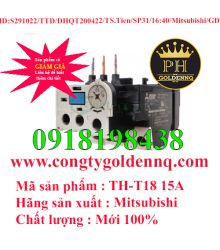 Relay nhiệt Mitsubishi TH-T18 15A-sp31