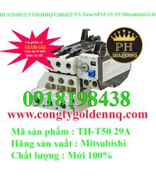 Relay nhiệt Mitsubishi TH-T50 29A-sp15