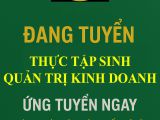 Tuyển dụng thực tập sinh quản trị kinh doanh goldennq