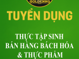 Tuyển dụng thực tập sinh bán hàng bách hóa và thực phẩm golden nq