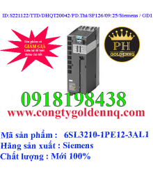Biến tần Siemens 6SL3210-1PE12-3AL1 (0.55-0.75kW) 3 Pha 380V-sp126