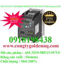 Biến tần Siemens 6SL3210-5BE15-5UV0 0.55kW 3 Pha 380V-sp10
