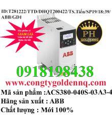 Biến tần ABB ACS380-040S-03A3-4 1.1kW (1.5HP) 3 Pha 380V  -  sp19