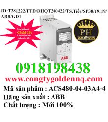 Biến tần ABB ACS480-04-03A4-4 1.1kW 3 Pha 380V  -  sp30