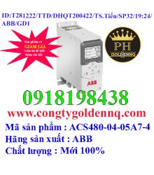 Biến tần ABB ACS480-04-05A7-4 2.2kW 3 Pha 380V  -sp32