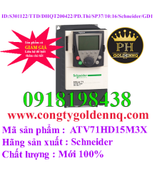 Biến tần Schneider ATV71HD15M3X 15KW 3 Pha 380V     -SP37 N301122 10:15