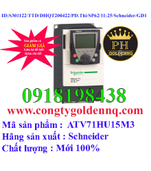 Biến tần Schneider ATV71HU15M3 1,5KW 3 Pha 220V     -SP62 N301122 11:25