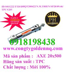 Cylinder Tròn Khí Nén TPC AXE 20x500      sp28 -n011222-0945