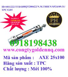 Cylinder Tròn Khí Nén TPC AXE 25x100      sp24 -n11222-0932