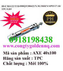 Cylinder tròn khí nén TPC AXE 40x100     sp93 -n301122-1710