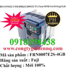 Biến Tần Fuji FRN0007E2S-4GB 3kW 3 Pha 380V-sp58