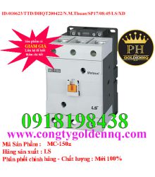 Contactor LS MC-150a 75kW 2NO+2NC           01062023