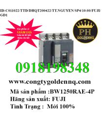 MCCB Fuji BW1250RAE-4P 85kA 1250A 100122-10.00