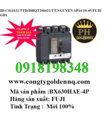MCCB Fuji BX630HAE-4P 70kA 630A 100122-10.45