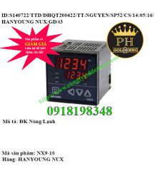 Bộ điều khiển nhiệt độ hiển thị số NX9-10