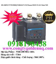Relay nhiệt Chint (dùng cho NXC) NXR‐200 80A‐160A