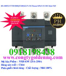 Relay nhiệt Chint (dùng cho NXC) NXR‐630 125A‐250A