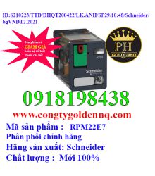 Relay trung gian RPM22E7 Schneider