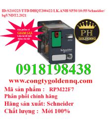 Relay trung gian RPM22F7 Schneider