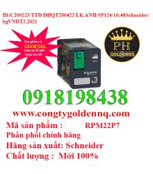 Relay trung gian RPM22P7 Schneider