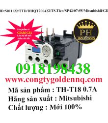Relay nhiệt Mitsubishi TH-T18 0.7A-sp42