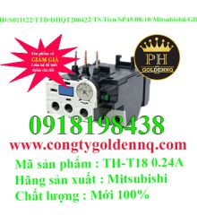 Relay nhiệt Mitsubishi TH-T18 0.24A-sp45