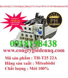 Relay nhiệt Mitsubishi TH-T25 22A-sp16