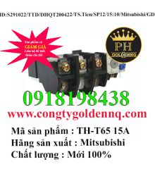 Relay nhiệt Mitsubishi TH-T65 15A-sp12
