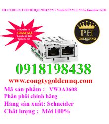 VW3A3608 Mô đun CANopen Daisy Chain 2 x RJ45 sp32
